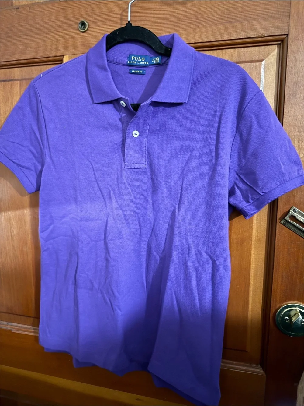 Ralph Lauren Purple Short-Sleeve Polo
